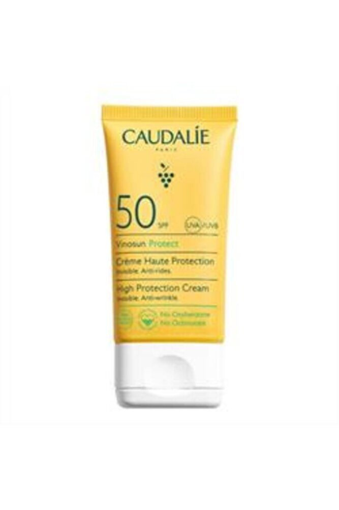 ( KİL MASKESİ HEDİYE ) Caudalie Vinosun Protect Spf50 Güneş Koruyucu Krem 50ml ( 1 ADET )
