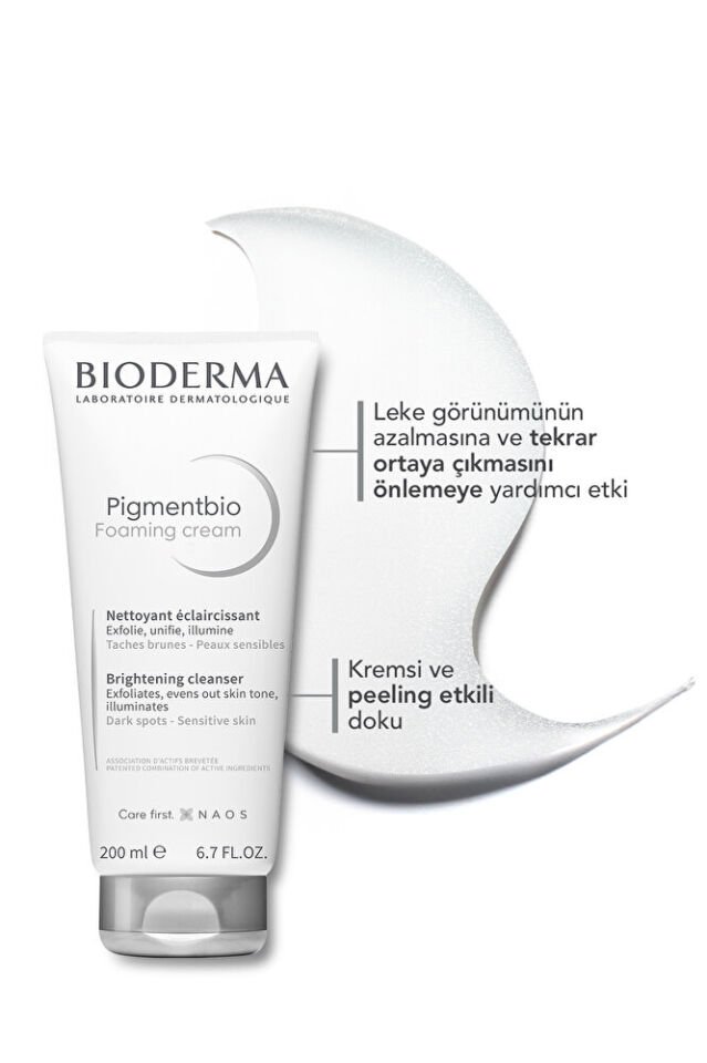 Pigmentbio Foaming Cream - Peeling Etkili Yüz Temizleme Jeli 200 ml