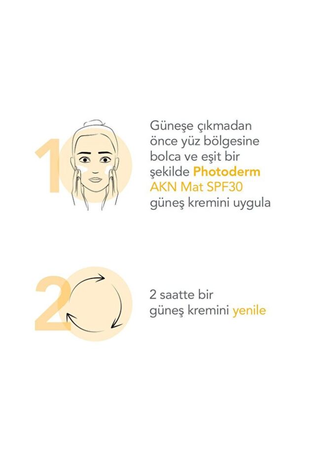 Photoderm AKN Mat Sivilce Karşıtı Güneş Kremi Yağlı Akne Eğilimli Ciltler Matlaştırıcı Etki 150 ml