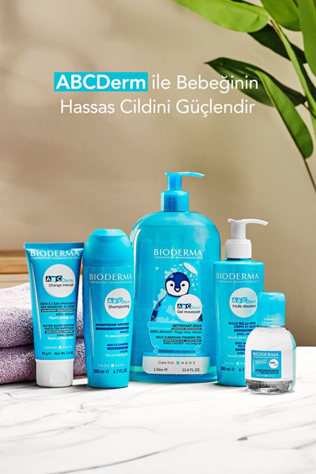 ABCDerm Change Intensive Bebek için Su Bazlı Pişik Önleyici Bakım Kremi Hassas Alerjik&Kuru Cilt 75g
