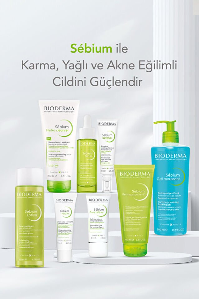 Sebium Hydra Seramid İçeren Yatıştırıcı, Kurutucu Akne Tedavisi Yoğun Nemlendirici Bakım Kremi 40 ML