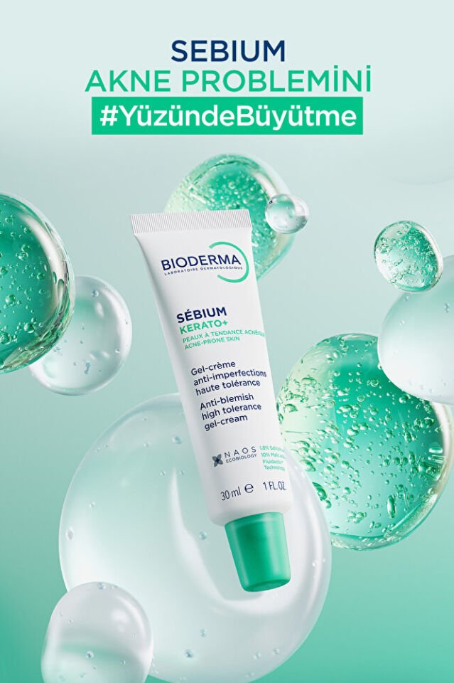 Sebium Kerato+ Sivilce, Akne Lekesi Karşıtı AHA, BHA, Salisilik Asit İçeren Bakım Kremi 30 ml