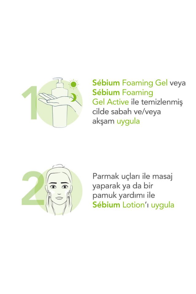 Sebium Lotion Salisilik asit içeren Gözenek Sıkılaştırıcı Siyah Nokta Karşıtı Arındırıcı Tonik 200ml