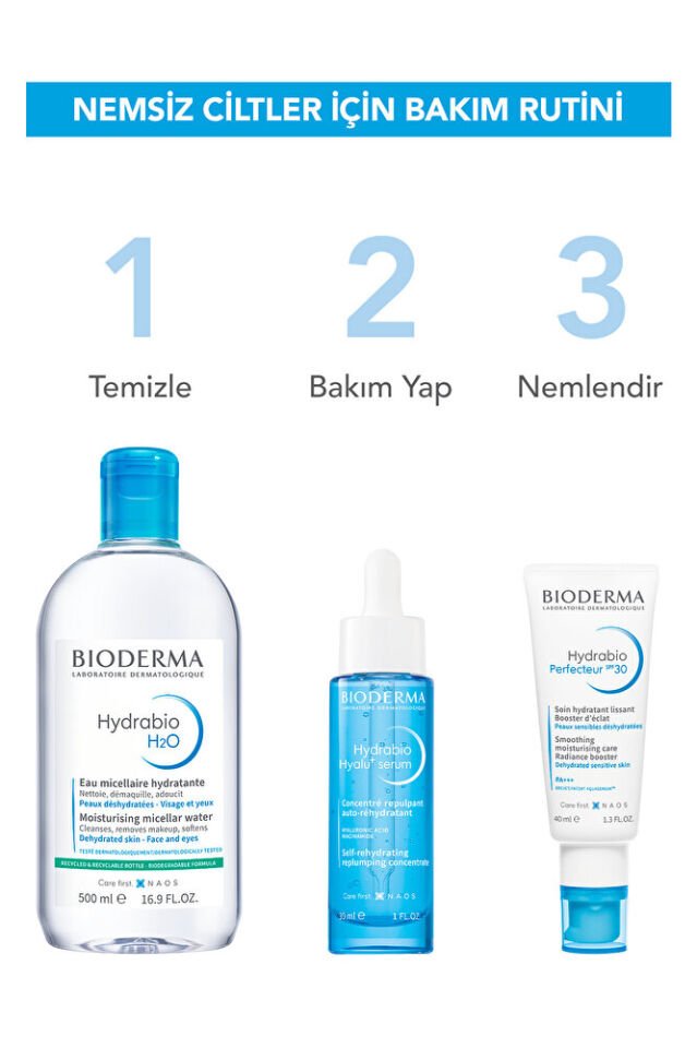 Hydrabio Perfecteur Işıltı Veren Nemlendirici SPF30 Güneş Koruyuculu Yüz Kremi Niasinamid 40 ml
