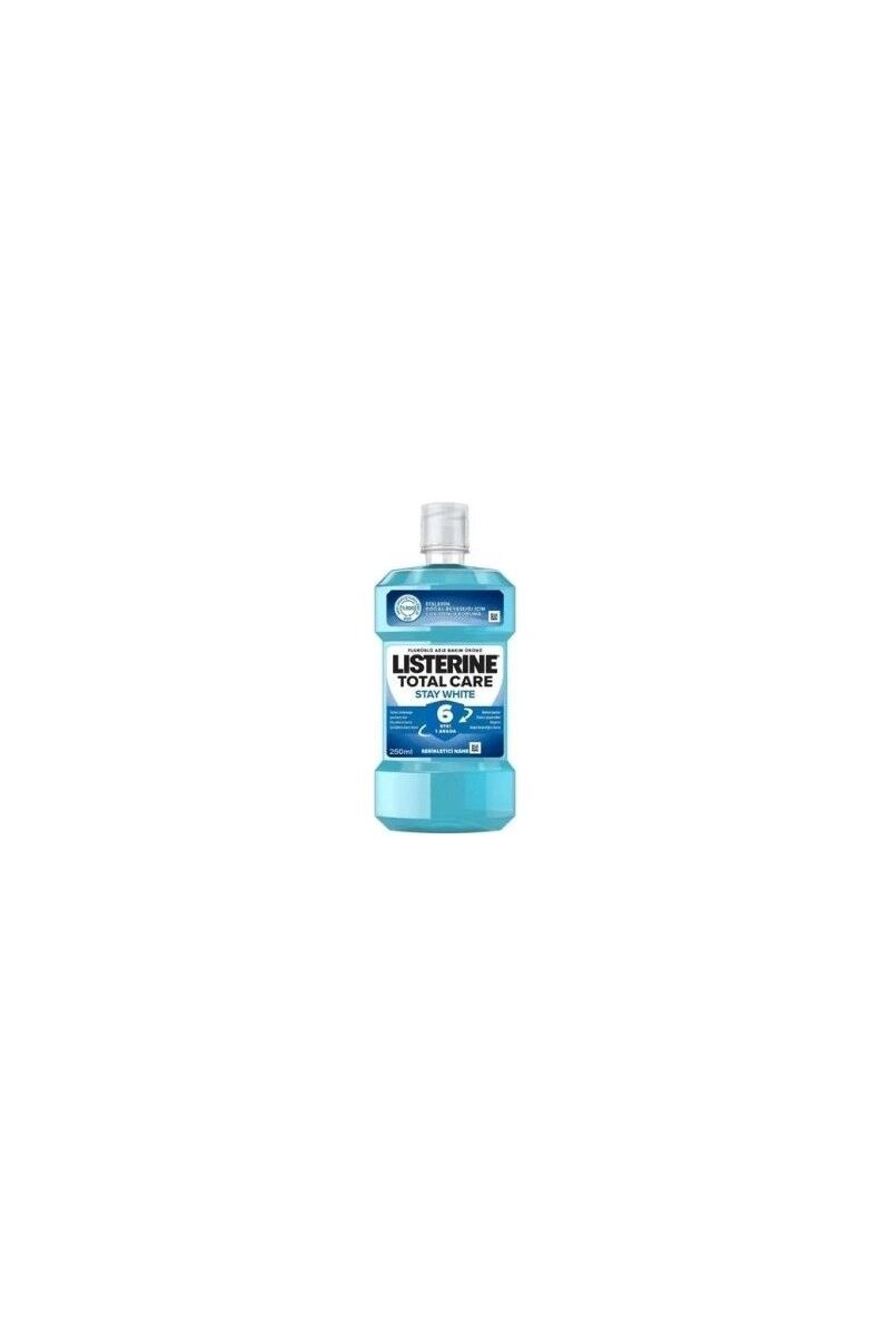 Listerine Total Care Stay White 250 ml Antibakteriyel Ağız Gargarası 6 Etki 1 Arada