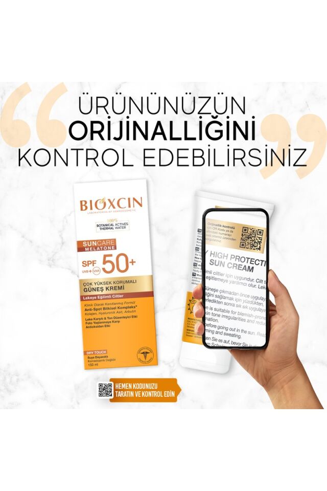 Bioxcin Sun Leke Kremi SPF50 150 ml