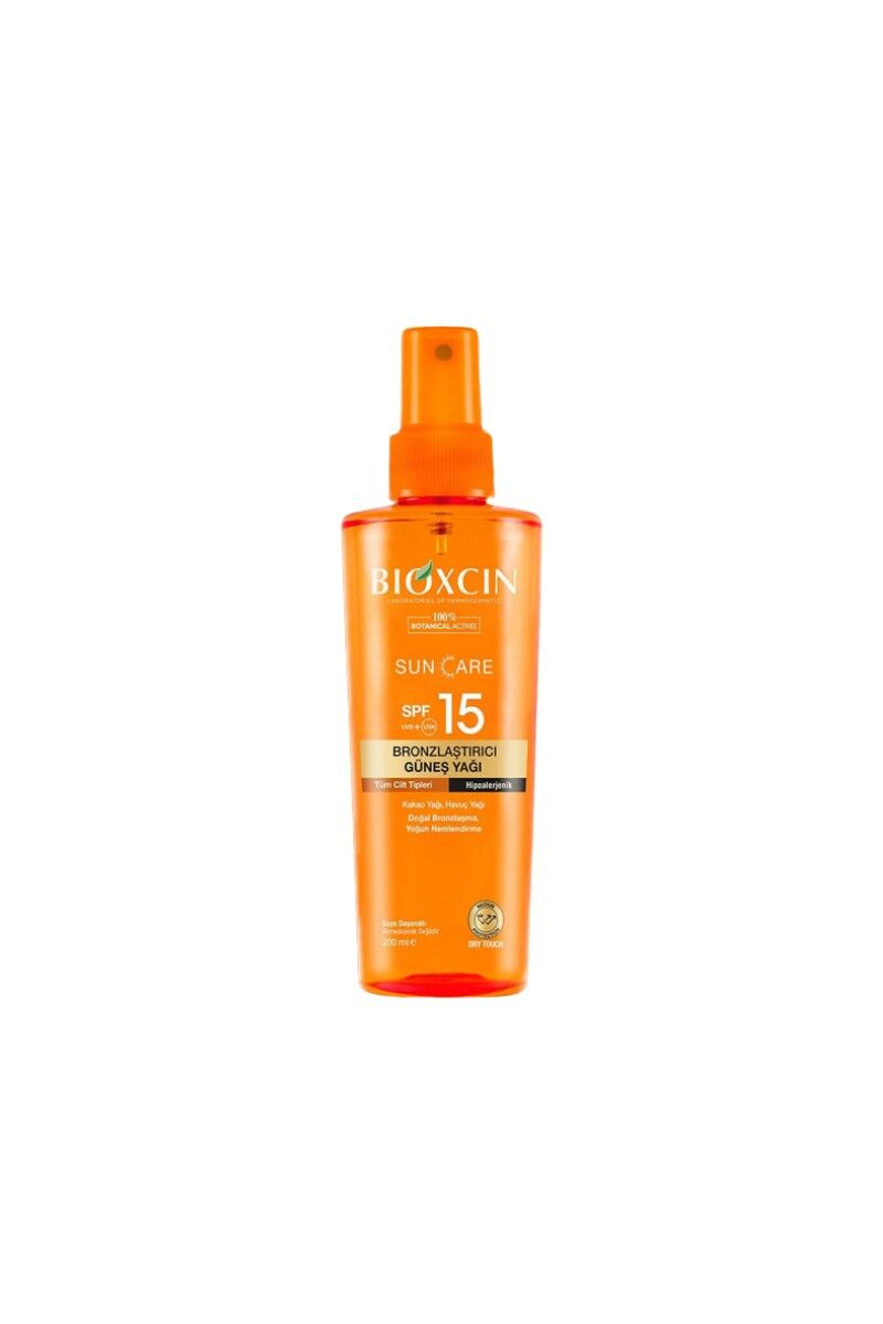 Bioxcin Sun Care SPF 15 Bronzlaştırıcı Sprey 200 ml