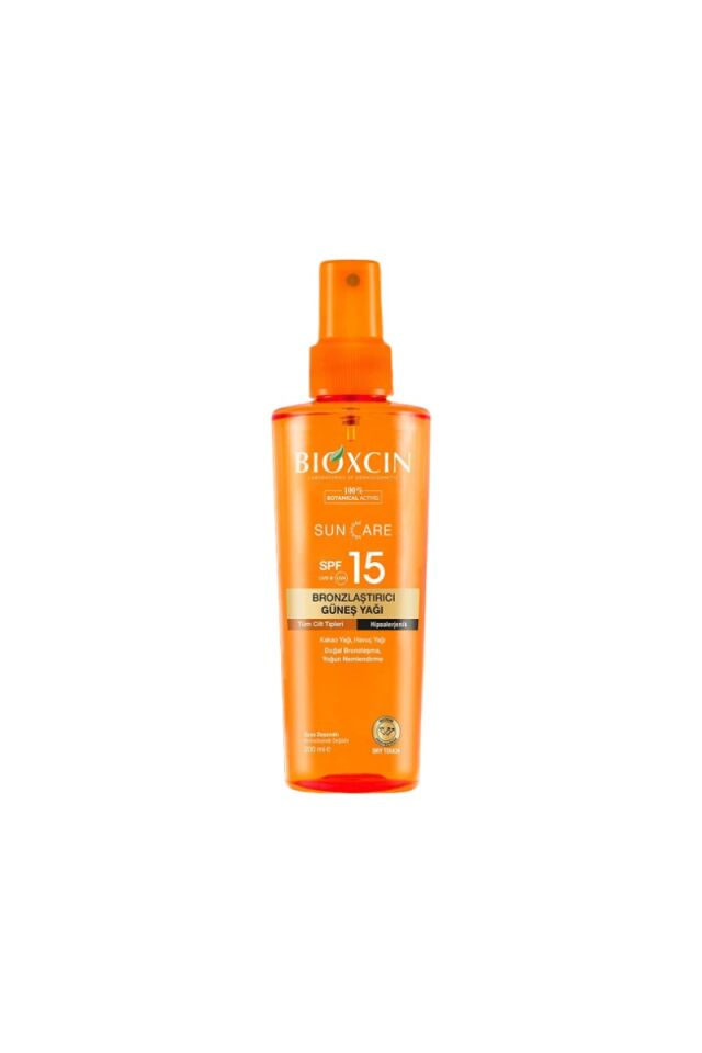 Bioxcin Sun Care SPF 15 Bronzlaştırıcı Sprey 200 ml