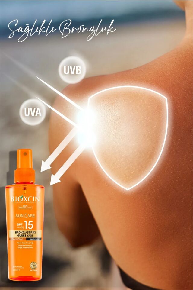 Bioxcin Sun Care SPF 15 Bronzlaştırıcı Sprey 200 ml