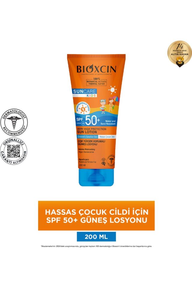 Bioxcin Suncare Kids Spf 50+ Güneş Losyonu 200 ml