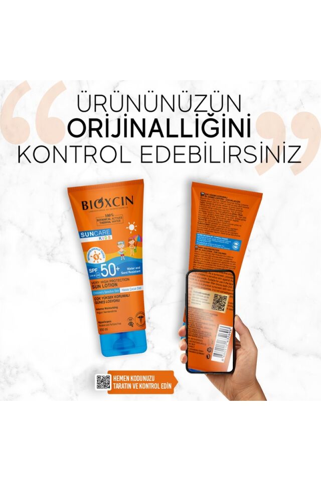 Bioxcin Suncare Kids Spf 50+ Güneş Losyonu 200 ml