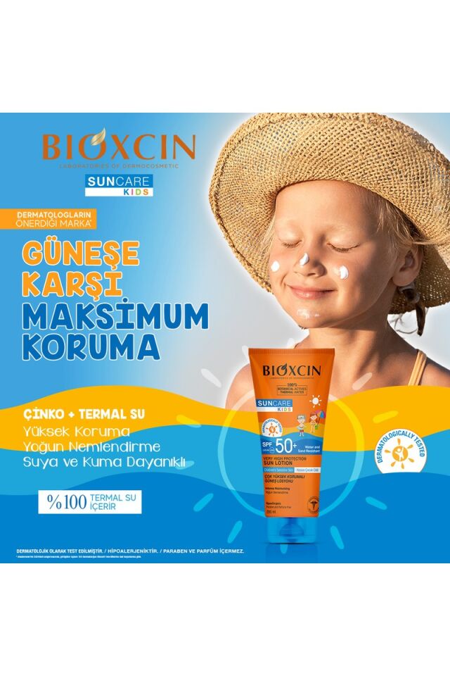 Bioxcin Suncare Kids Spf 50+ Güneş Losyonu 200 ml