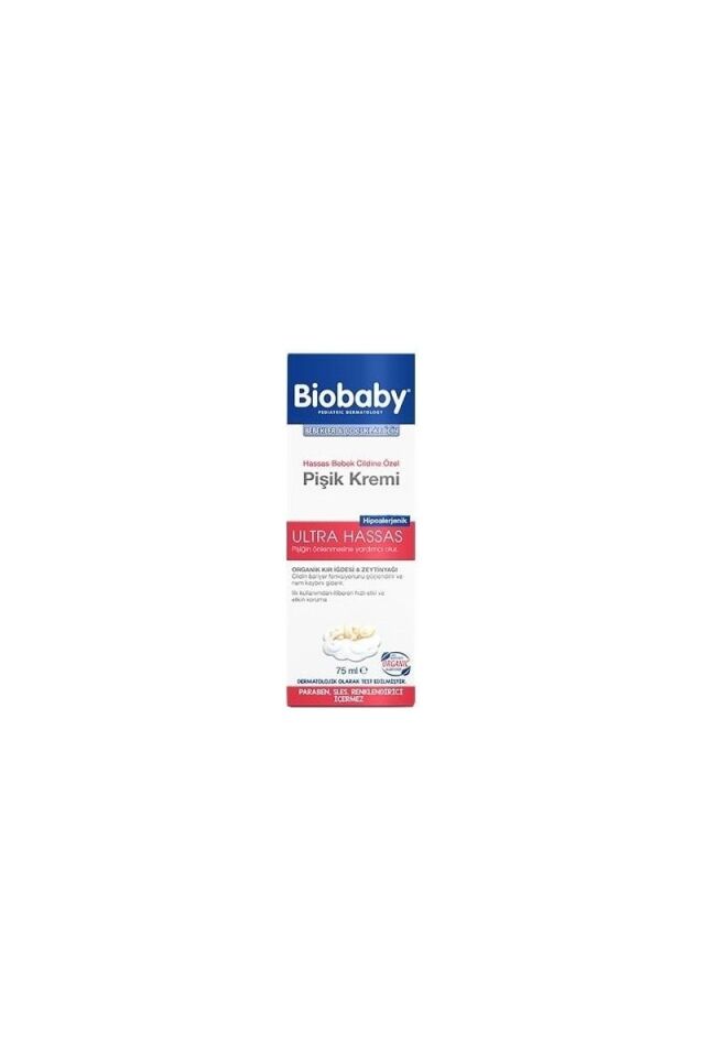 Alvit Bıobaby 75 ml Pişik Giderici Krem Ultra Hassas Bebekler İçin Hipoalerjenik Koruma