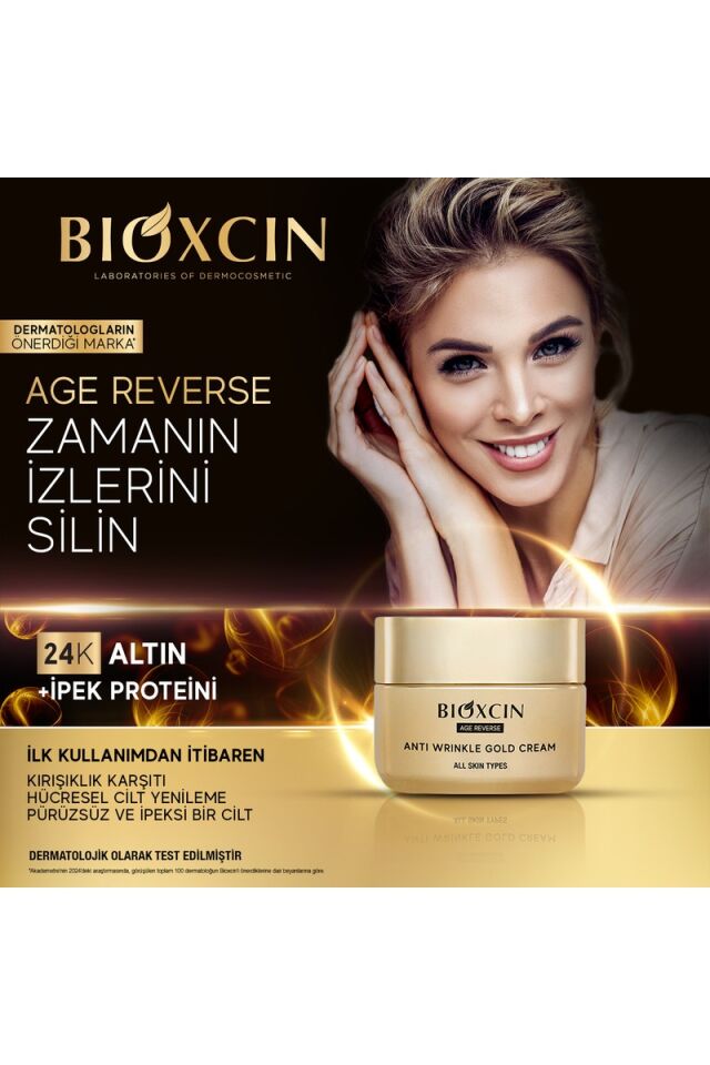 Bioxcin Age Reverse Altın Krem 50 ml