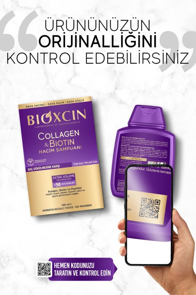 Bioxcin Collagen & Biotin Şampuan 300 ml