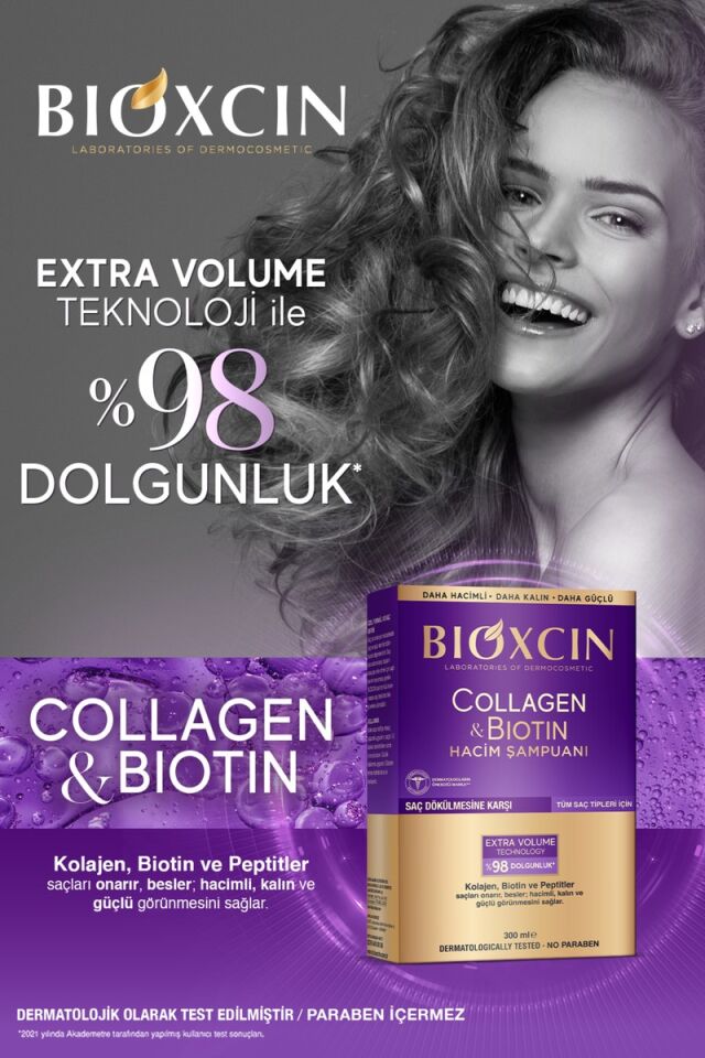 Bioxcin Collagen & Biotin Şampuan 300 ml