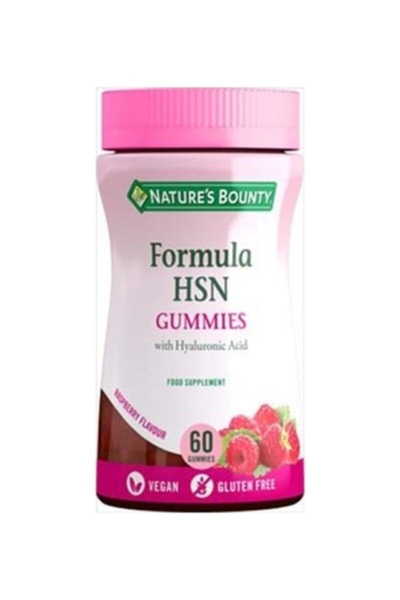 Nature's Bounty Formula Hsn Gummies With Hyaluronic Acid 60 Adet