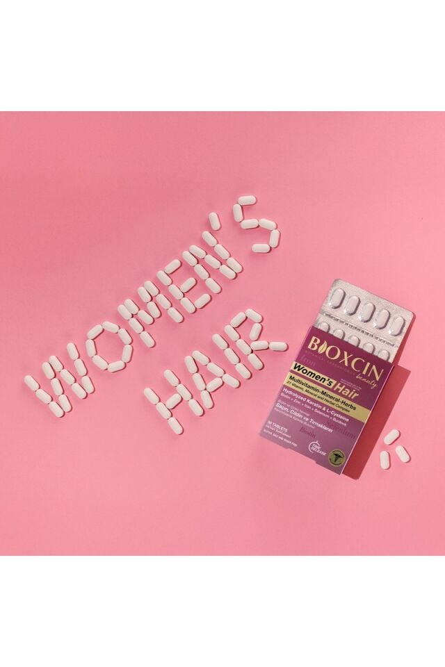 Bioxcin Women's Hair Multivitamin ve Mineral Takviyesi 30 Tablet