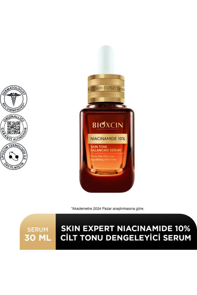Bioxcin Niacinamide % 10 Serum - Panthenol % 5 Alpha Arbutin Ton Dengeleyici Yüz Serumu 30 ml
