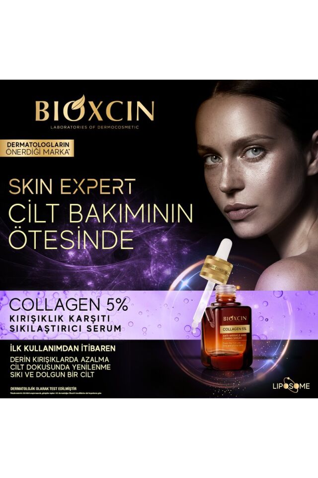 Bioxcin Collagen Retinol Serum - Collagen %5 Retinol Koenzim Q10 Lipozoma
