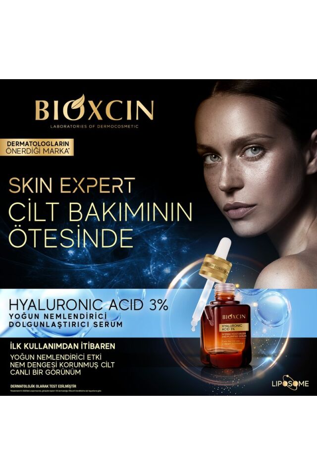 Bioxcin Hyaluronic Acid %3 Yoğun Nemlendirici Dolgunlaştırıcı Serum 30 ml