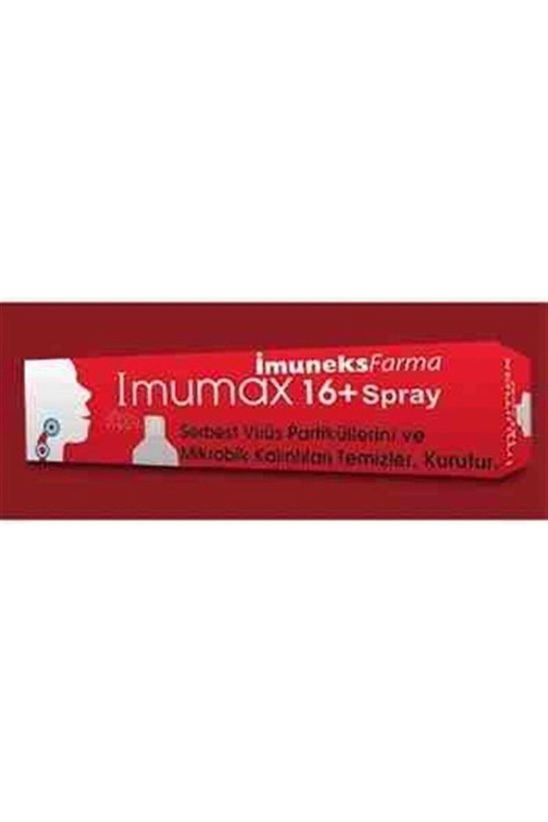 Imumax 16+ Spray 30 Ml Boğaz Spreyi