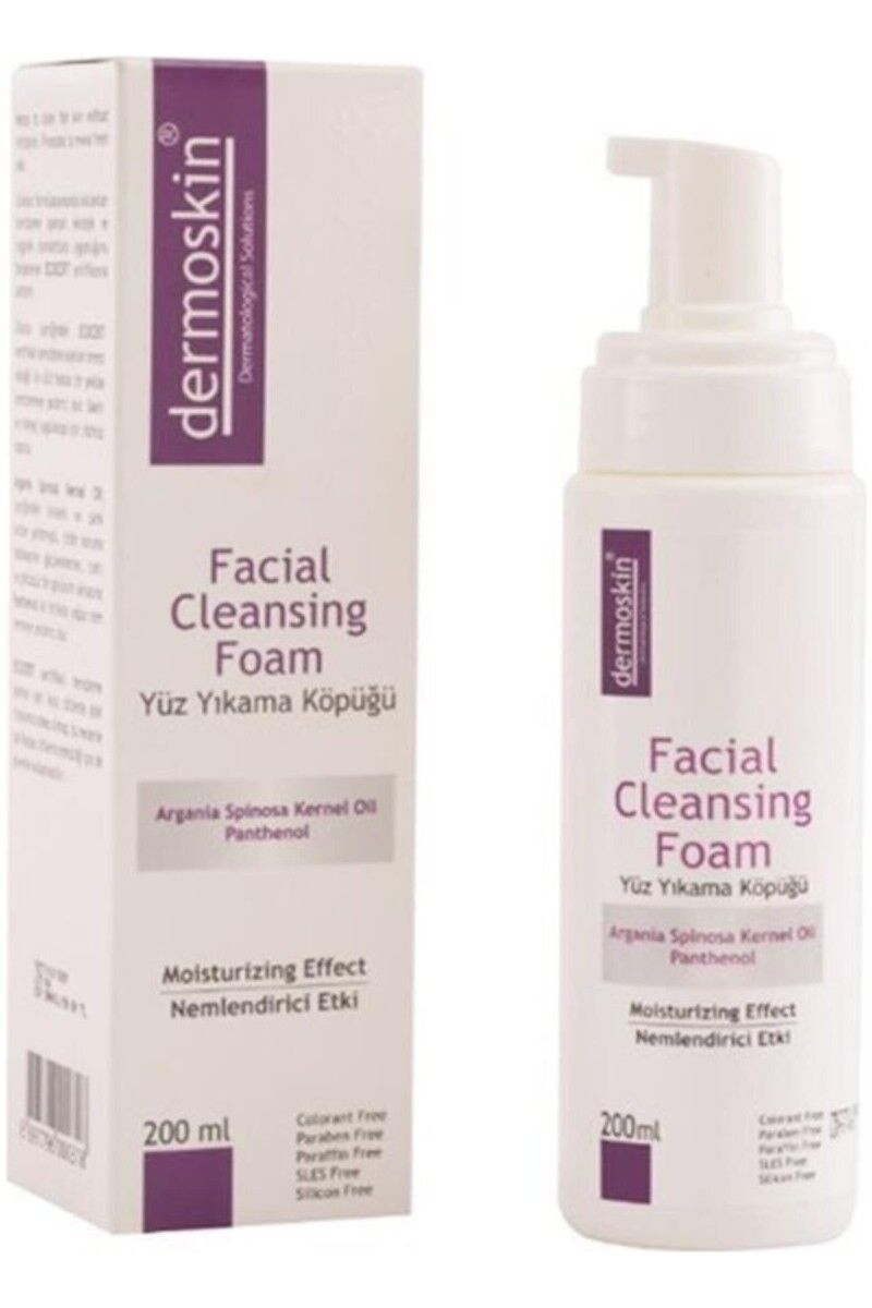 Dermoskin Yüz Yikama Köpüğü 1 Paket, 200ML Dermoskin