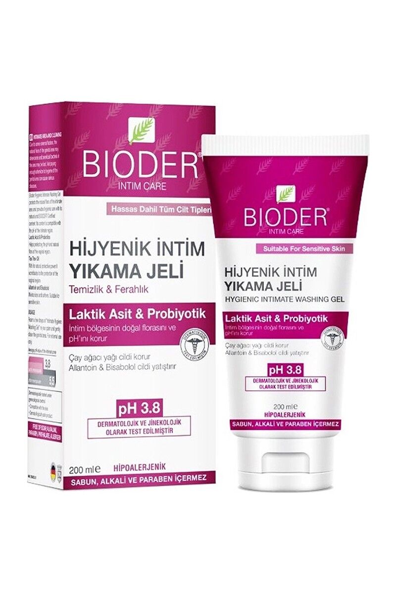 Bioder Bioder hijyenik Intim Yıkama Jeli 200ML