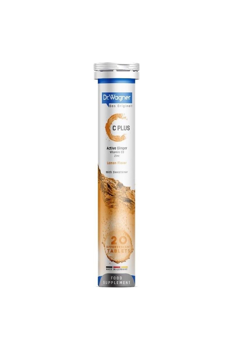 Dr. Wagner C Plus 20 Efervesan Tablet Limon Aromalı