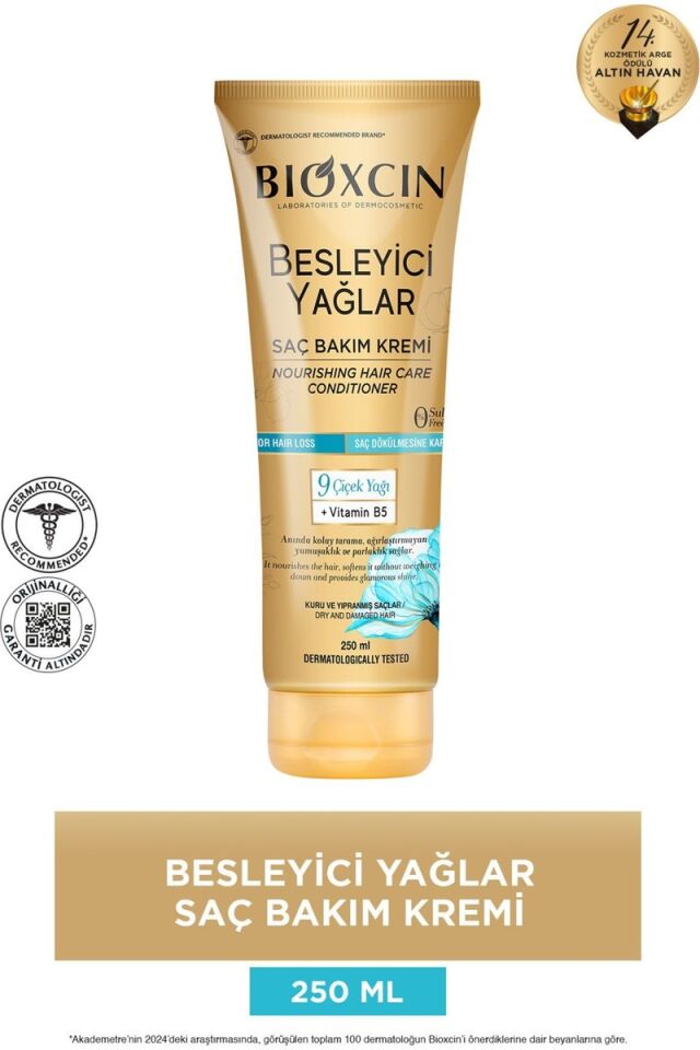 Bioxcin Besleyici Yağlar Saç Bakım Kremi 250 ml