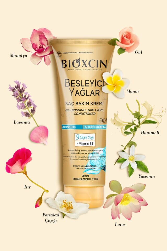 Bioxcin Besleyici Yağlar Saç Bakım Kremi 250 ml