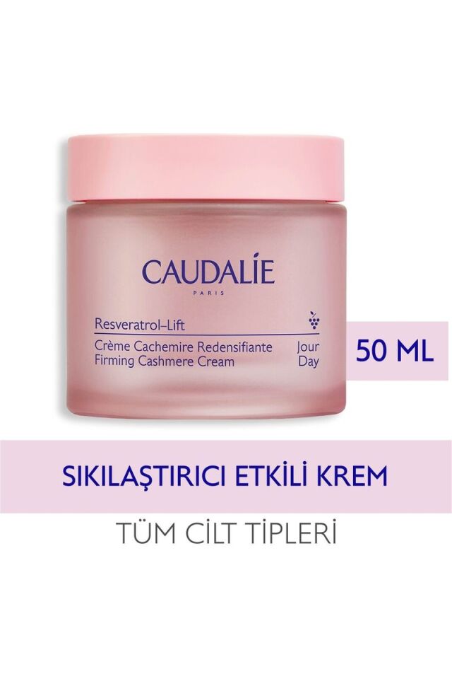 Caudalie Resveratrol-Lift Sıkılaştırıcı Yüz Kremi 50 ml Tüm Cilt Tipleri için Gündüz Bakımı