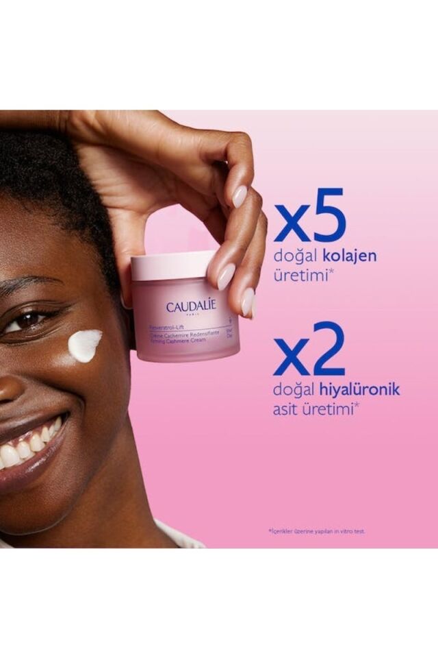 Caudalie Resveratrol-Lift Sıkılaştırıcı Yüz Kremi 50 ml Tüm Cilt Tipleri için Gündüz Bakımı