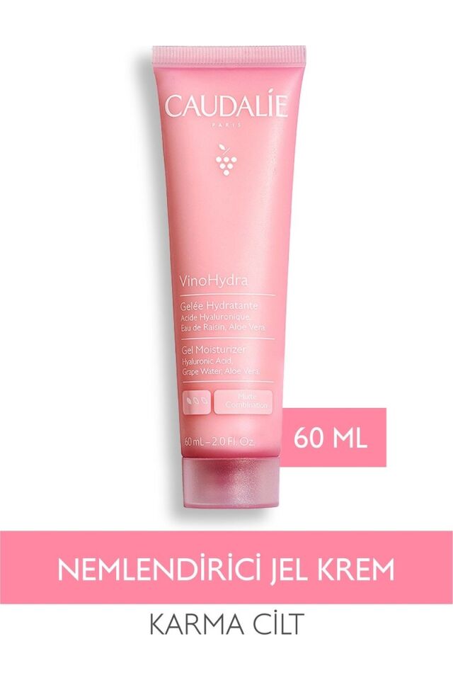 Caudalie Vinohydra NeMlendirici Jel Aydınlatıcı Etki 60 Ml Kuru Ciltler İçin