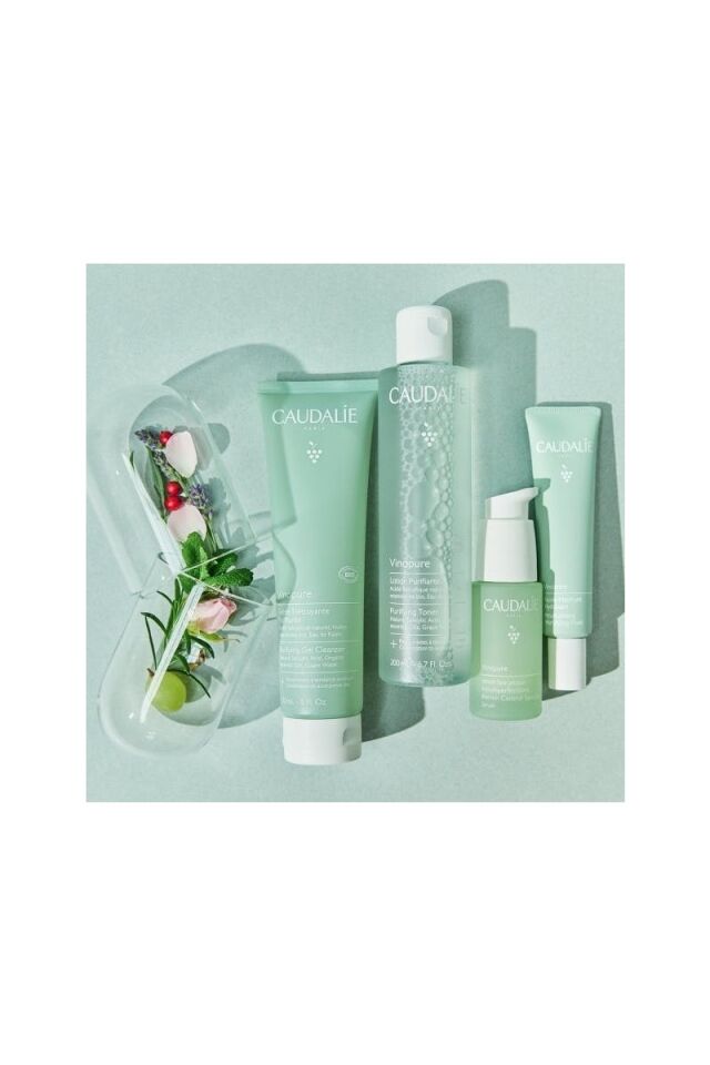 Caudalie Vinopure Matlaştırıcı Nemlendirici Krem 40 ml Karma Ciltler için Siyah Nokta Önleyici