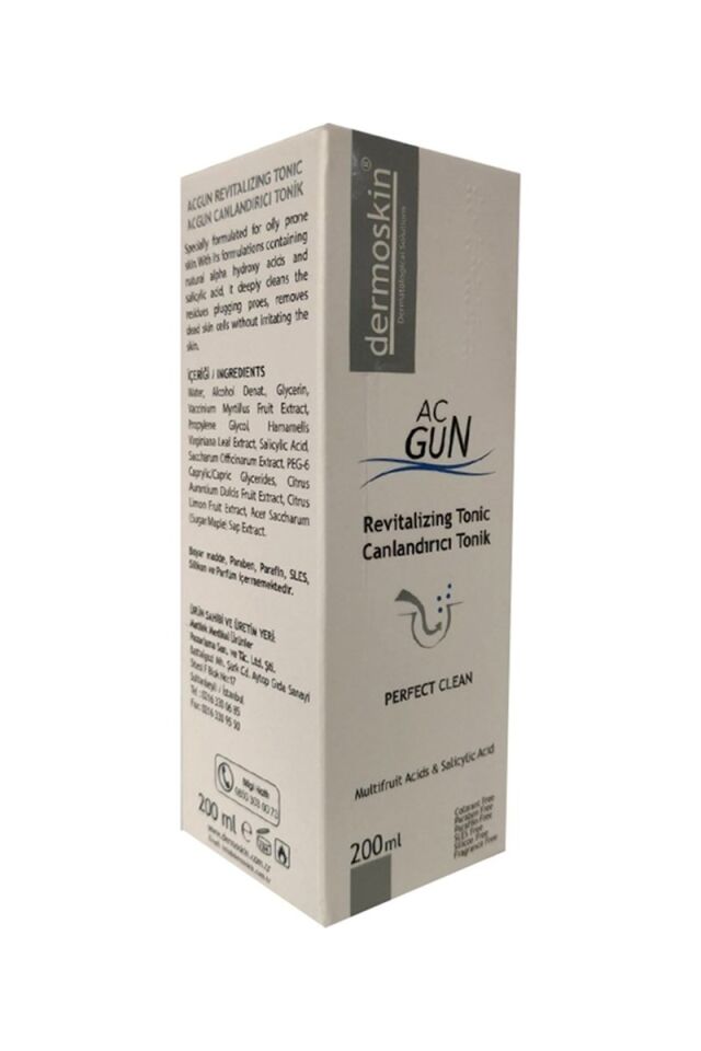 Dermoskin -Dermoskin Acnegun Canlandırıcı Tonik 200 ml