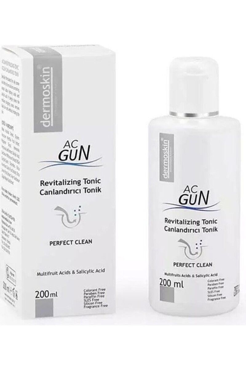 Dermoskin Acgun Canlandırıcı Tonik 200ML Dermoskin