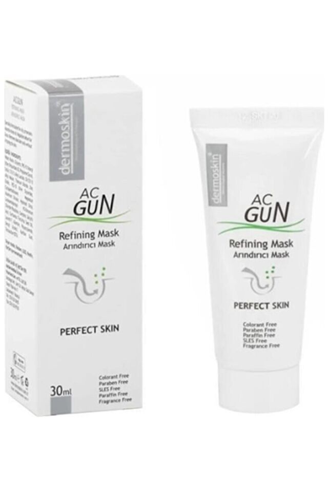 Dermoskin Acgun Arındırıcı Maske 30ML Dermoskin
