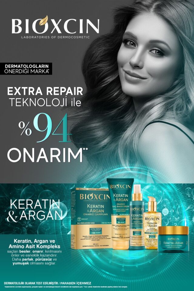 Bioxcin Keratin Argan Saç Bakım Kremi 250 ml