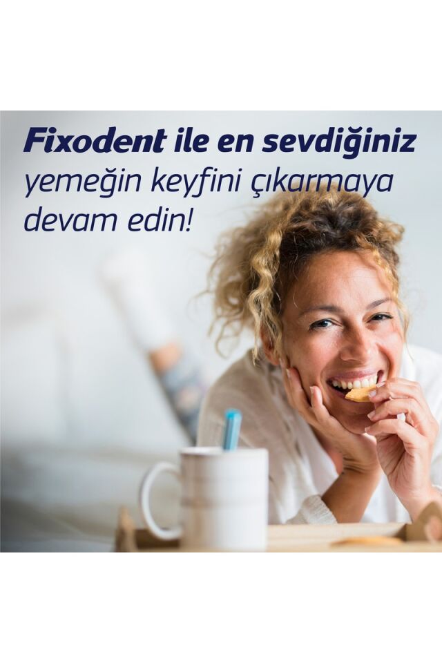 Fixodent Plus Diş Protez Yapıştırıcı Krem 40 g – Aromasız, Güçlü Tutuş ve Gıda Bariyeri, Tam/Kısmi Protezler İçin