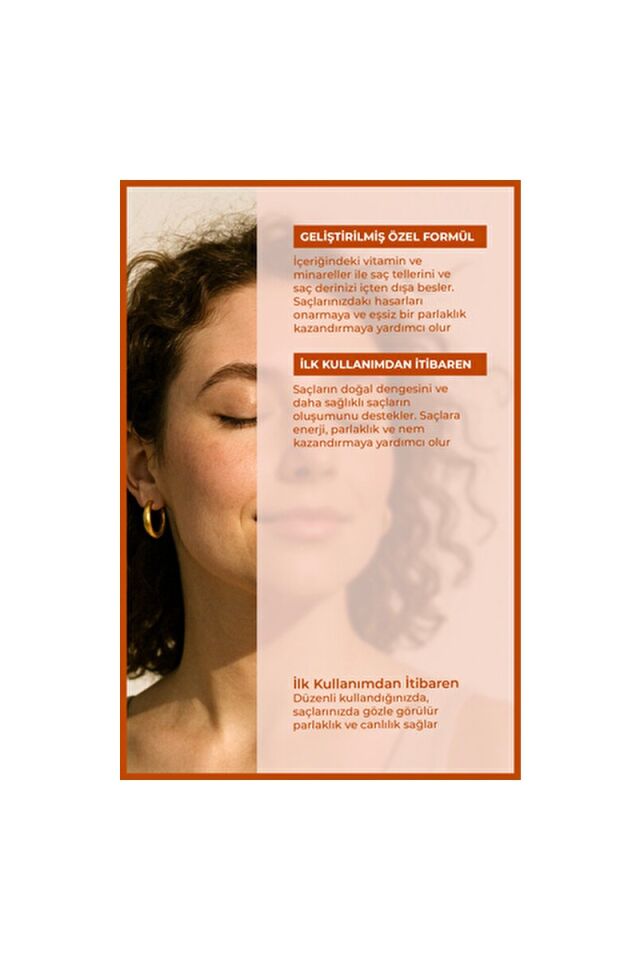 Enzym Cosmetics Enzym Multivitamin Saç Bakım Serumu Canlandırıcı Etki 75 ml Doğal İçeriklerle