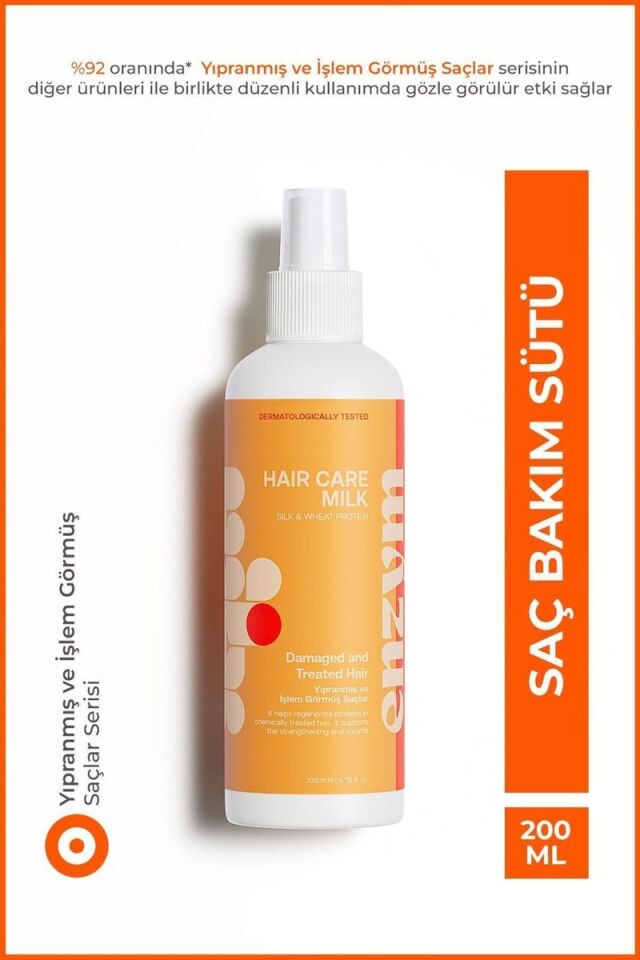 Enzym Cosmetics Saç Bakım Sütü Sprey 200 ml