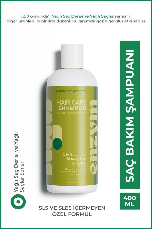Enzym Cosmetics Saç Bakım Şampuanı 400 ml