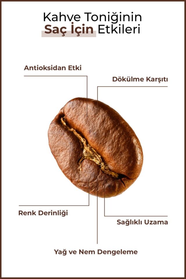 Enzym Cosmetics Doğal Kahve Toniği Saç ve Cilt Bakımı (Ton Eşitleme, Antioksidan) 200 ml