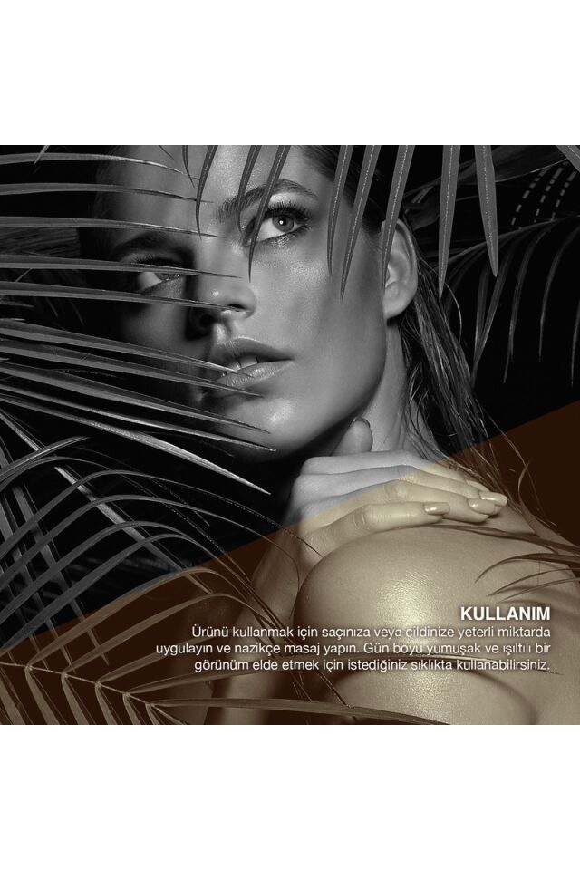 Bioxcin Gold On Skin Altın Parıltılı Kuru Yağ 100 ml - Dry Oil Saç Yüz Vücut