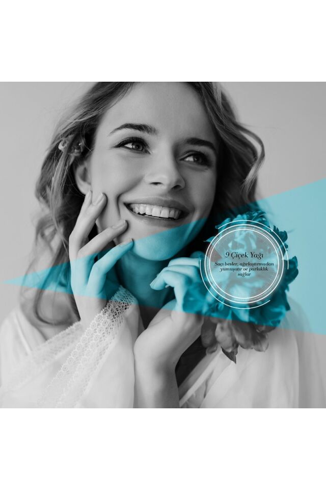 Bioxcin Sülfatsız Saç Bakım Yağı 150 ml – 9 Çiçek Yağı ve B5 Vitamini ile Dökülme Karşıtı, Kuru ve Yıpranmış Saçlar İçin Yoğun Besleyici