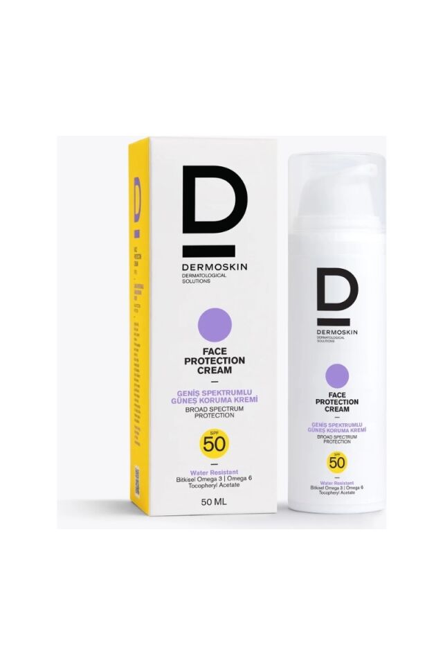 Dermoskin Face Protection Spf 50 Güneş Koruyucu 50 ml