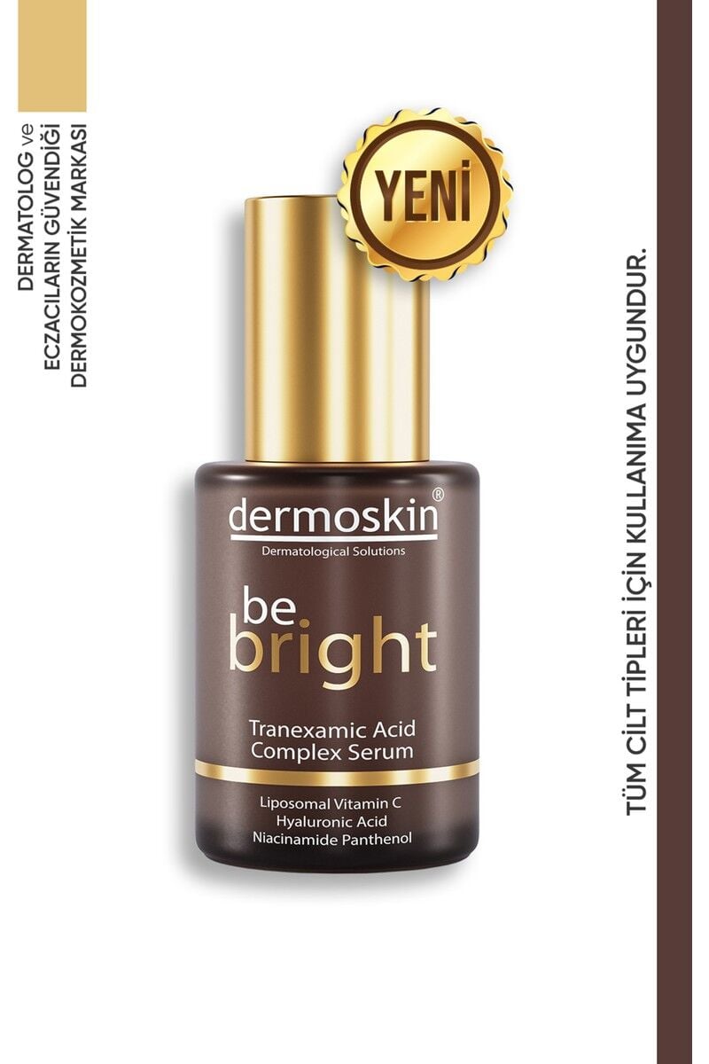 Dermoskin Be Bright Liposomal Vitamin C Complex Serum | Kırışıklık Giderici | Hyaluronik Asit | 30 ml