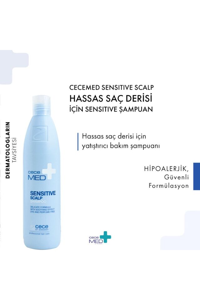 Cecemed Hassas Saç Derisi Şampuanı 300 ml