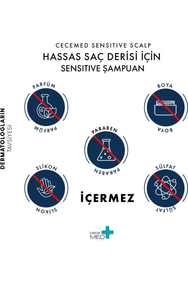 Cecemed Hassas Saç Derisi Şampuanı 300 ml